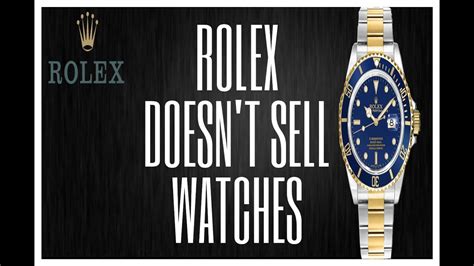 rolex doesn't sell watches|sell my rolex oyster perpetual.